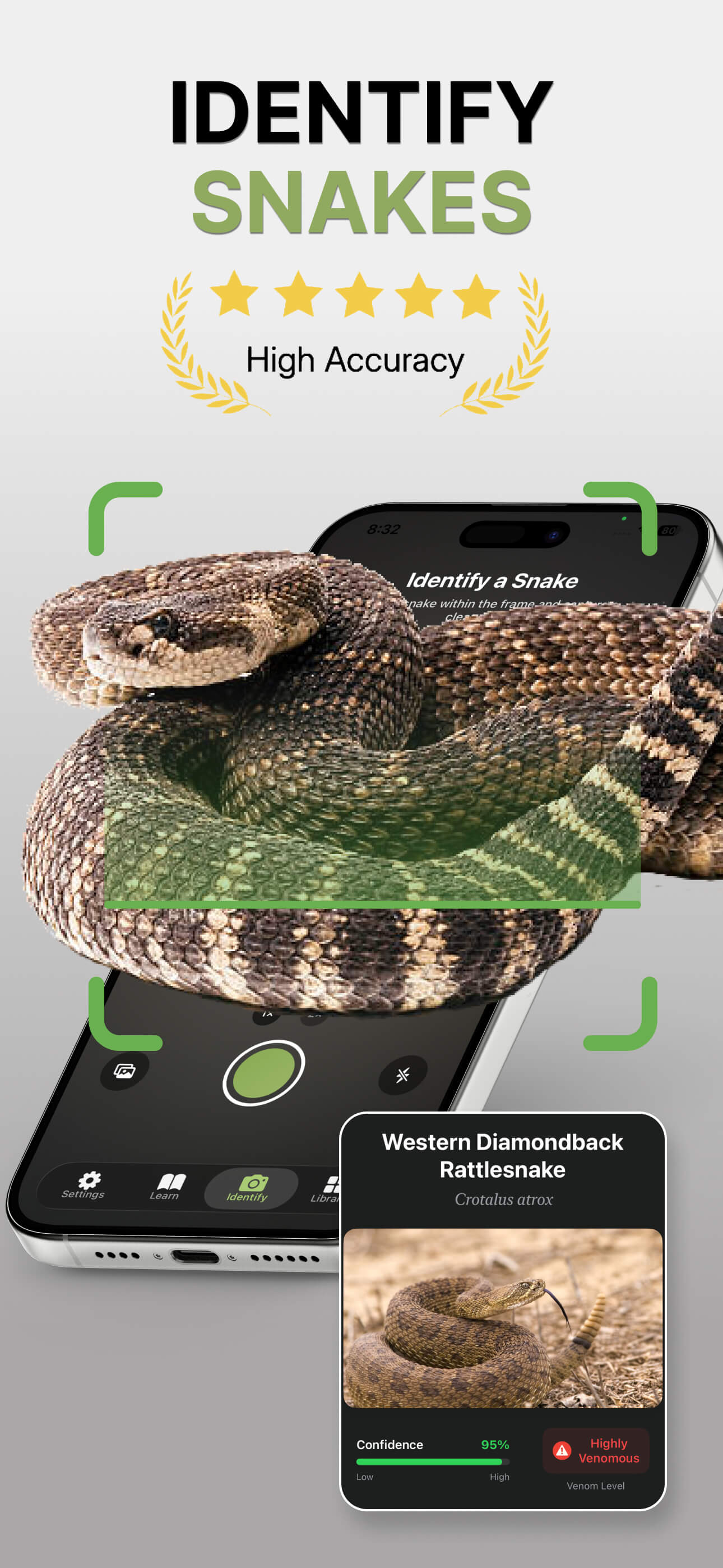 Snake Identifier app screenshots - screenshot 1